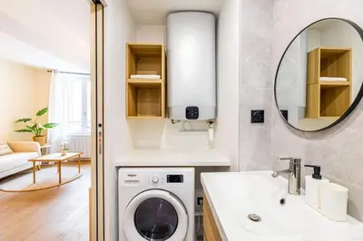 Salle de bains dans l'établissement escapade aux portes de Paris
