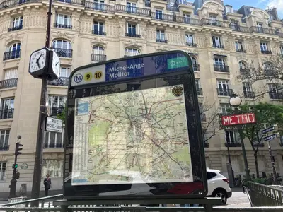 Plan de l'établissement Paris 42m Studio plus terrace