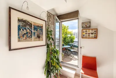 Coin salon dans l'établissement GuestReady- 2 Terrace Duplex with Exceptional View