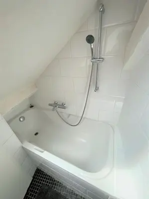 Salle de bains dans l'établissement Le Bohème - Centre de Paris - Belle vue - Wifi