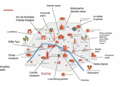 Plan de l'établissement 2 Chambre Arena - La Chapelle