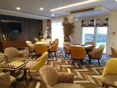 Coin salon dans l'établissement Domitys L'Ellipse