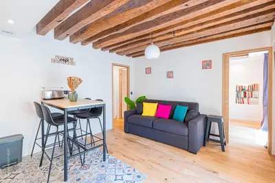 Coin salon dans l'établissement Le Petit Rex