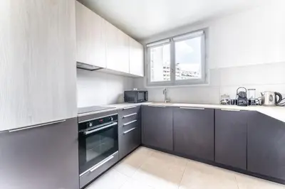 Cuisine ou kitchenette dans l'établissement Paris 16 - Appartement entier - Chez Penny