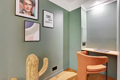 Plan de l'établissement Amazing apartment 4P/1BR with small garden