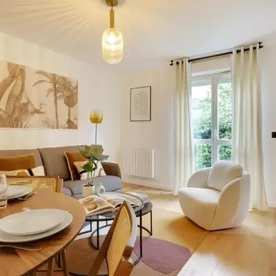 Amazing apartment 4P/1BR with small garden