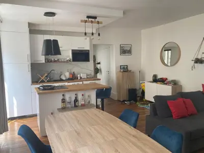 Cuisine ou kitchenette dans l'établissement Appartement 3 pièces Paris 11e